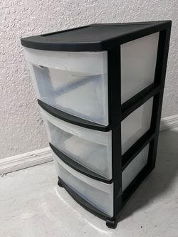 Sterilite 3 Drawer Storage Cart
