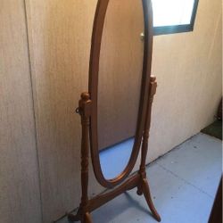 Vintage Free Standing Mirror
