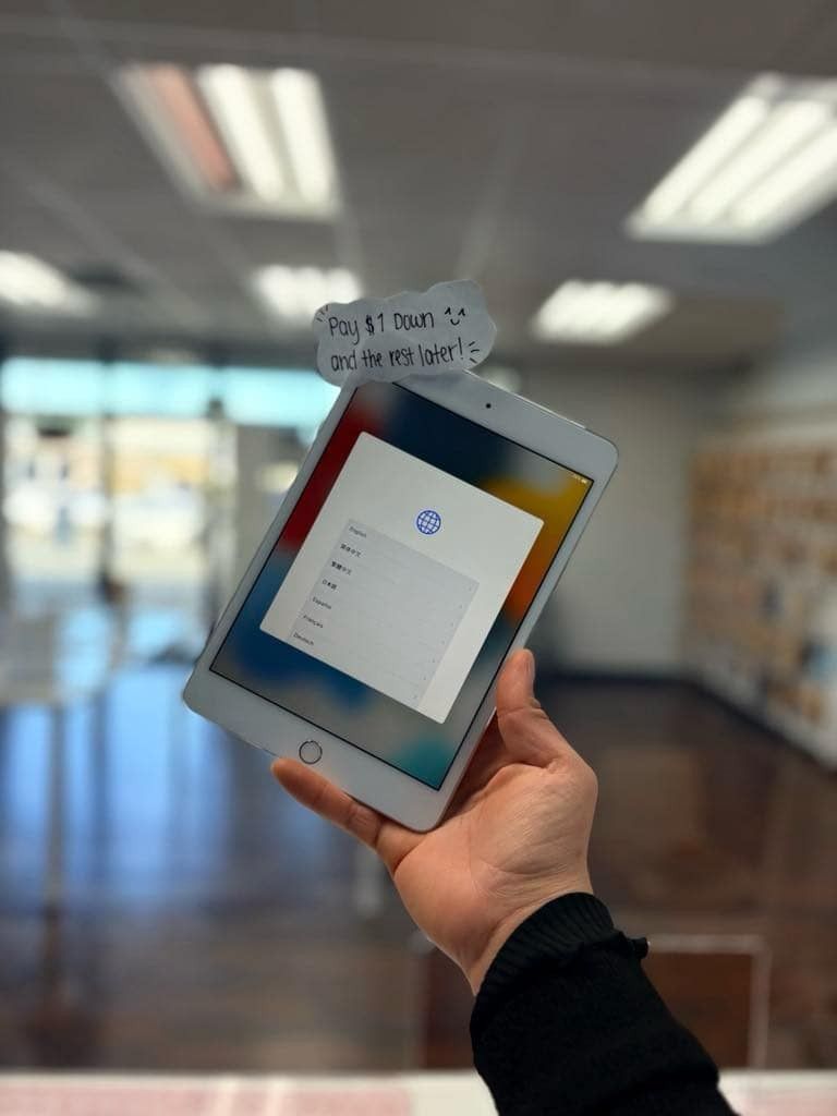 Apple IPad Mini 5 Tablet - $1 To Take it Home same Day and Pay the Rest later!