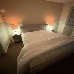 King Bed Frame And Mattress