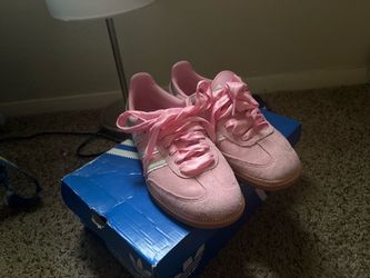 Pink Adidas Samba