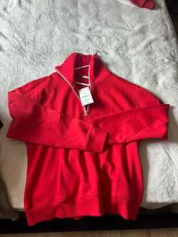 Zara ,BASIC QUARTER-ZIP SWEATSHIRT