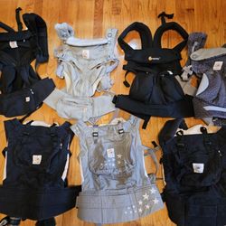Lots Of Ergo Baby Carriers- Omni 360 Mesh, 4 Position 360, And Original - Up To 45 Lbs (Prices Vary) 