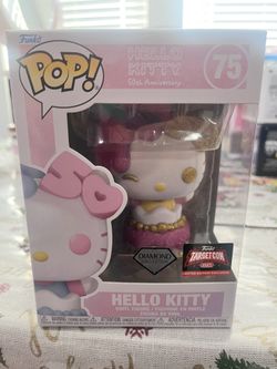 Funko Pop! #75 Hello Kitty 50th Anniversary Hello Kitty Diamond Target Con