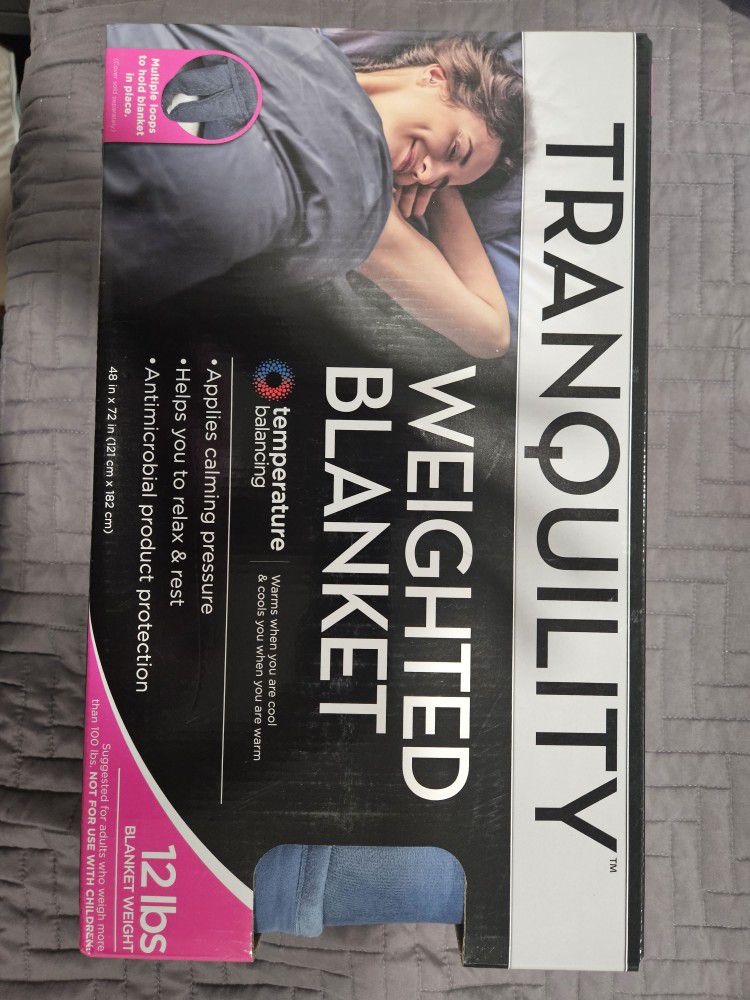 Tranquility Weighted Blanket Two Blankets