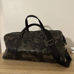  Coach Camo Duffle