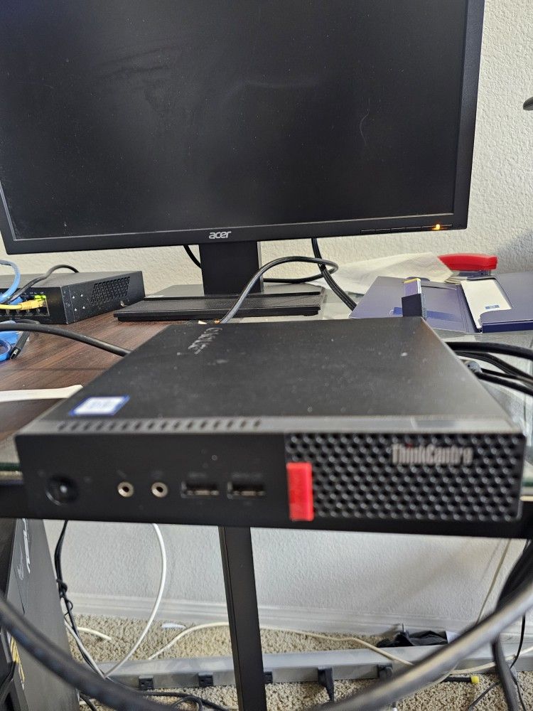 4 ThinkCenter M710q For Sale, I5-7500T CPI, 450 GB SSD, 16 GB RAM