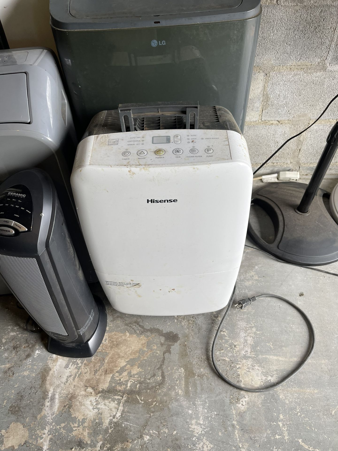 Hisense Dehumidifier