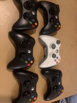 Xbox 360 wireless controllers