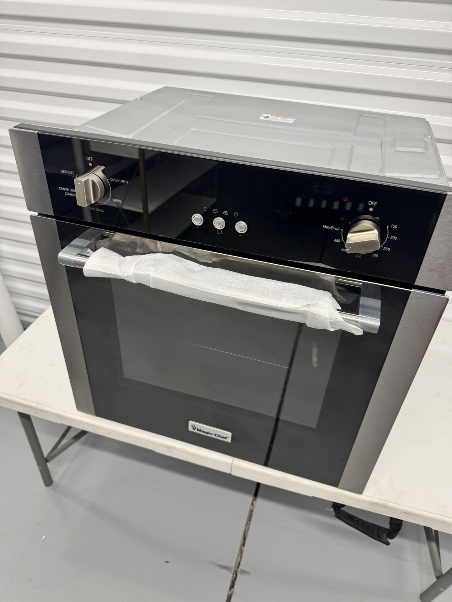 🔥 24 in. 2.2 cu. ft. Single Electric Wall Oven with Convection and Manual Clean
