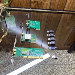 2.4 GHz Wi-Fi Adapter WiFi USB Dongle | PART OUT/ LOT OF 9 - LOCAL DELIVERY AVAILABLE ✅