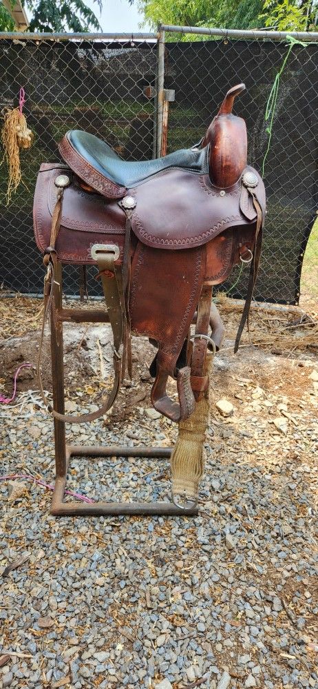 Hilson Leather Western Trail saddle