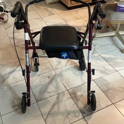 Walker With Seat