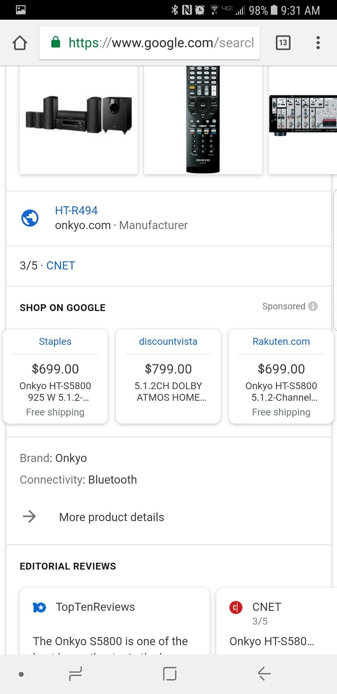 Hts5800 best sale