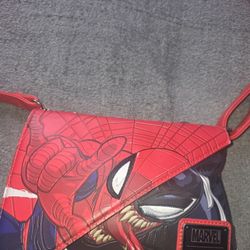 Spiderman/Venom Loungefly Cross Body Bag
