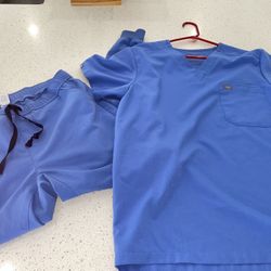 Scrub Set Top And Bottoms In Mens