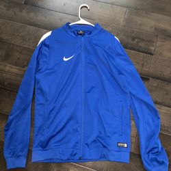 Nike Men’s Size Large Blue Track Jacket 
