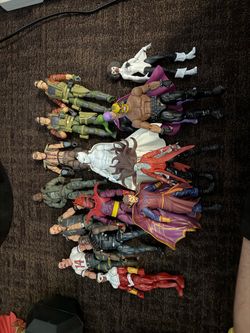 Large Lot of Marvel Action Figures
