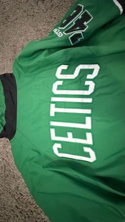 Boston Celtics starter quarter zip jacket