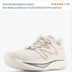 New Balance woman's fuelcell rebel v3 permafrost running shoes size 7