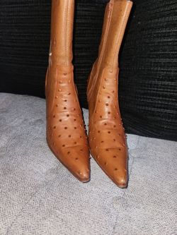 Bota de Avestruz