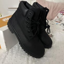 Black Timberland Boots