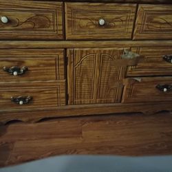 BROWN  DRESSER