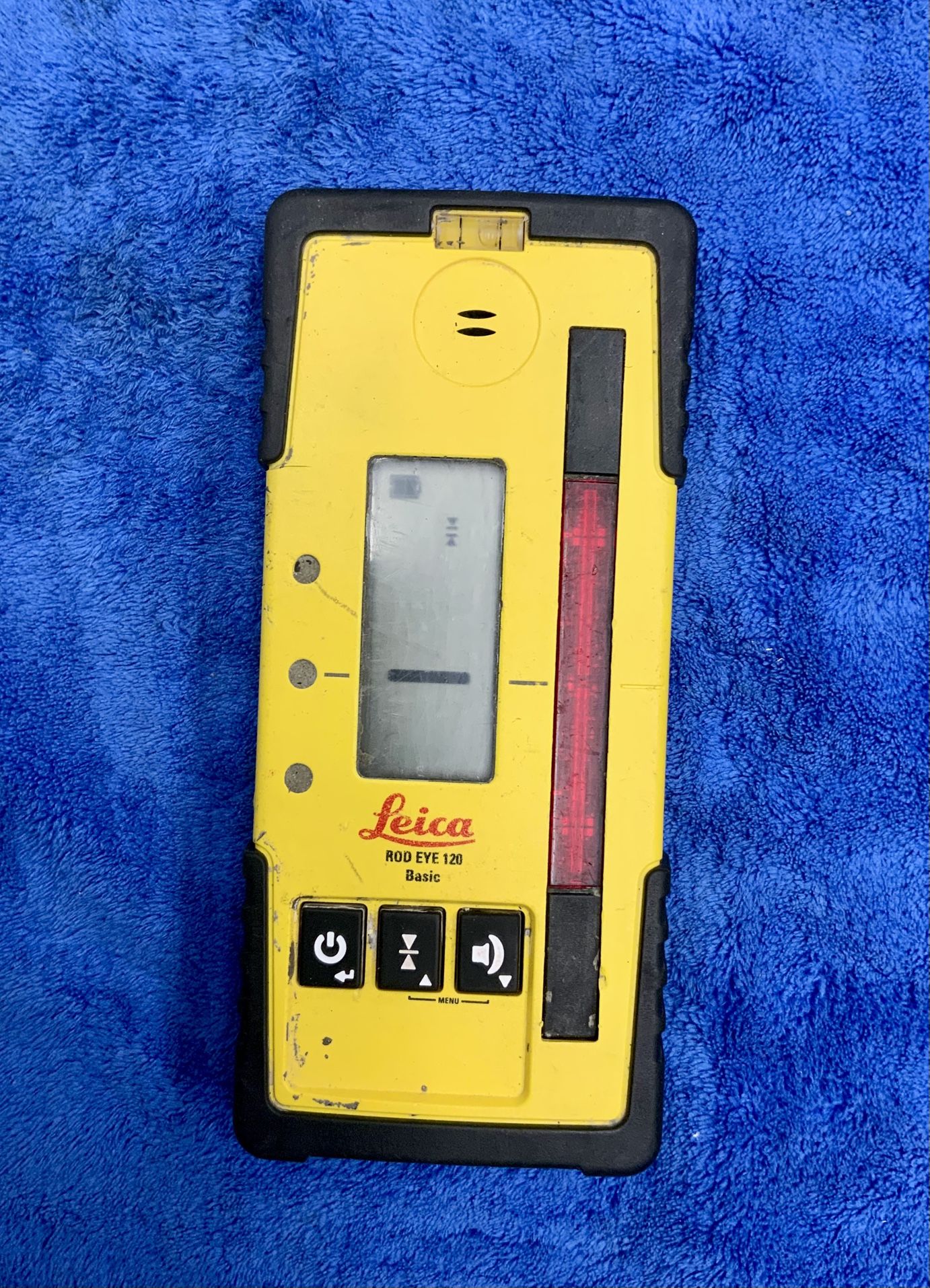 Lucia Red Rotary Laser RE120 Rod Eye 120 Basic Receiver Survey Equipment Geosystem Laser Construction Leveling Level Digital Display Handheld