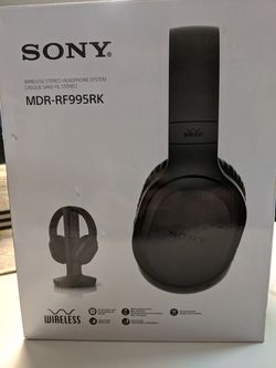 Sony wireless stereo headphone system