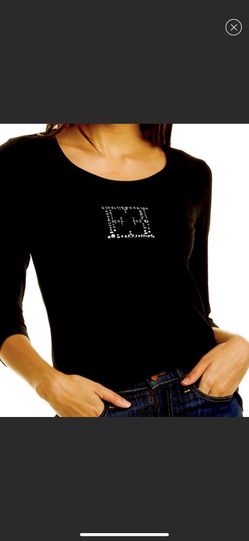 Gorgeous top with Swarovski plus shopping bag.