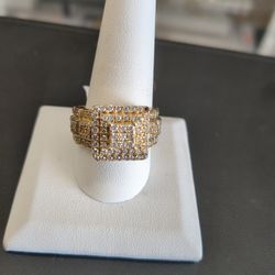 10k Gold Diamond Rings 10.8 Grams Size 11 Layway Available 10% Down If You Interested Please Make Sure You Ask For Maribel Thank You 