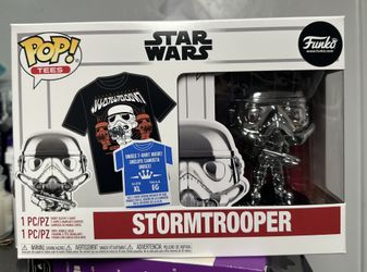 Silver Stormtrooper Funco and Shirt Combo
