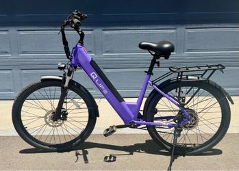 Purple E-Bike by QLife