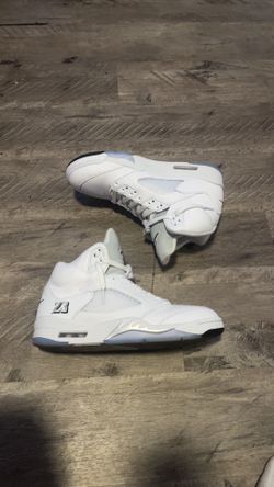 Jordan 5 White Metallic