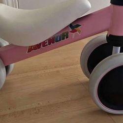 Baby balance bike pink