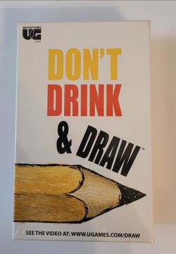 Don't Drink & Draw Party Card Game