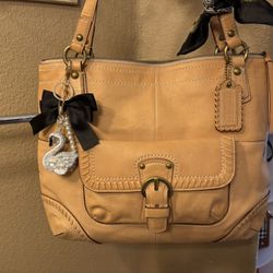 Coach Poppy Whipstitch Purse