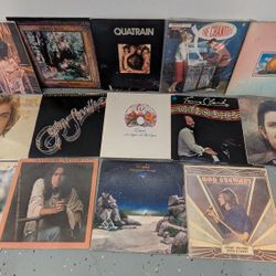 60s-80s Rock and Folk vinyl LP lot