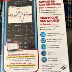 Texas Instruments advanced graphing calculator