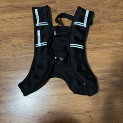 12 lb Black Large Weighted Vest $30.00