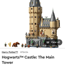 Harry Potter Hogwarts castle Lego set