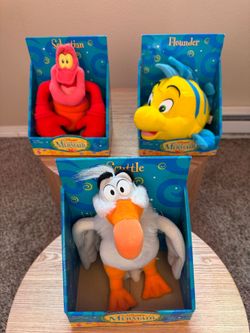Vintage Little Mermaid Plushies