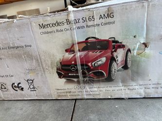 Mercedes-Benz SL65 AMG Kids Ride-On Car