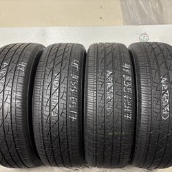 Set 4 Tires 235 65 17 Firestone Destination Le3 
