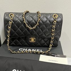 black chanel bag new authentic