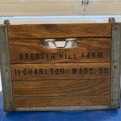 Milk Crate Dresser Hill Farm 1955
