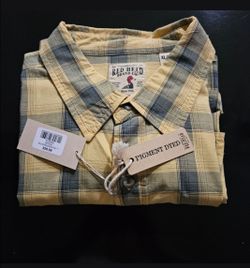 Red Head Brand Co. Plaid Shirt XL Wheat