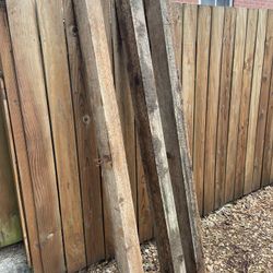 Pressure Treated Post Used 3 Total 