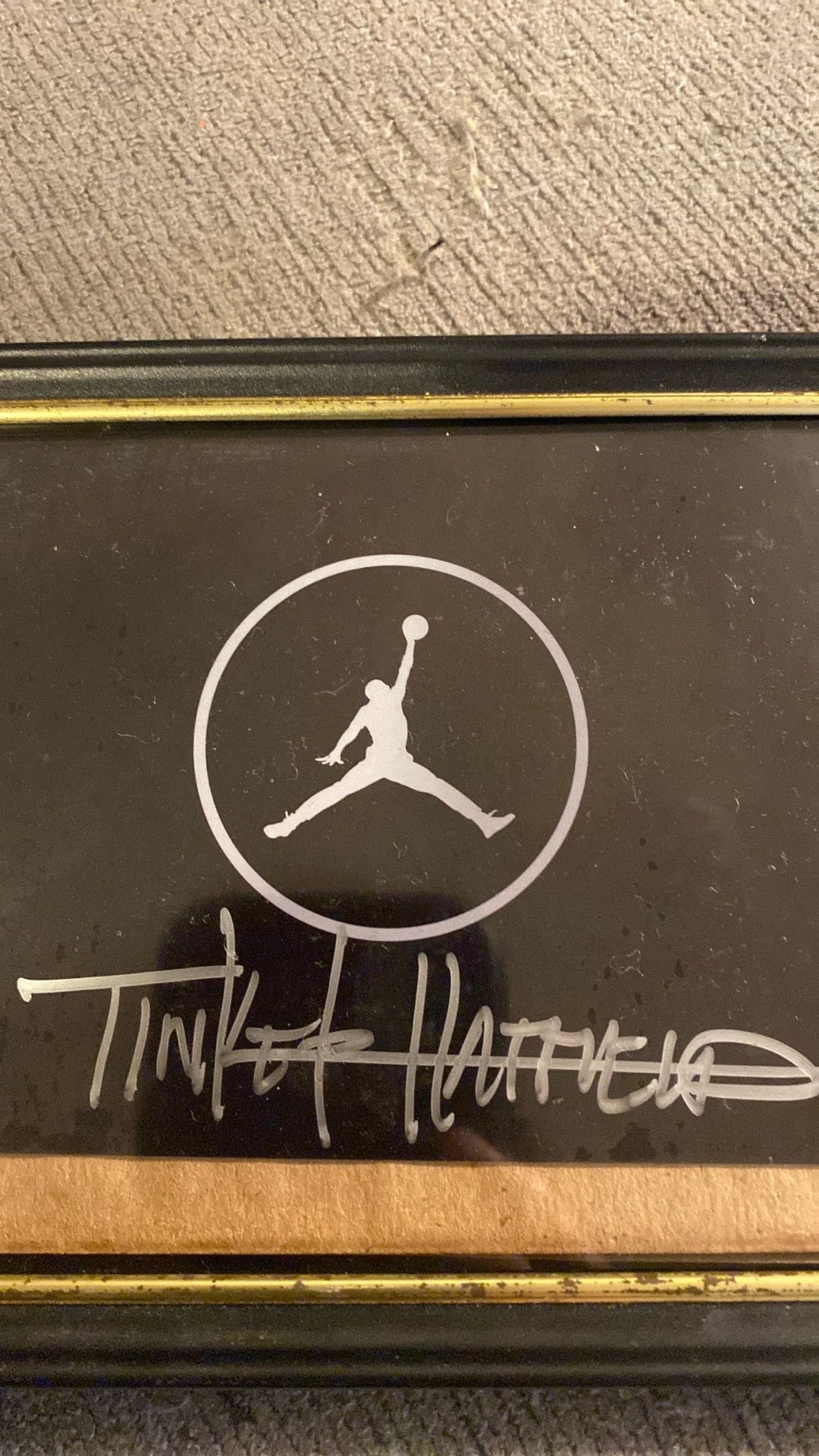 Tinker Hatfield’s signature