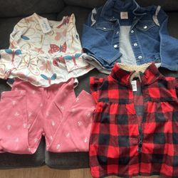 Lot Of Baby Clothes Size 24 Months 